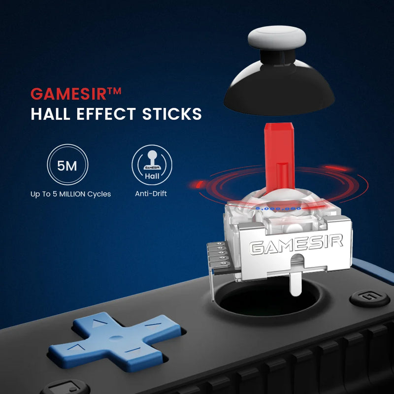 GameSir X2s Mobile Phone Gamepad Game Controller for Cloud Gaming Xbox Game Pass STADIA xCloud, Hall Effect Joystick and Trigger